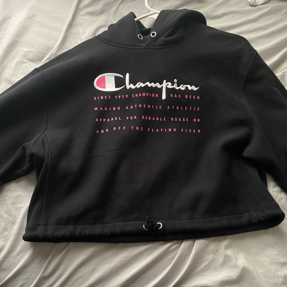 Cropped Champion Hoodie